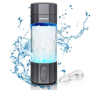 Hydrogen Water Bottle SPE/PEM Technology Seven Colorful Light Double Anti-Slip and Leak-Proof Hydrogen Water Generator with LCD Display